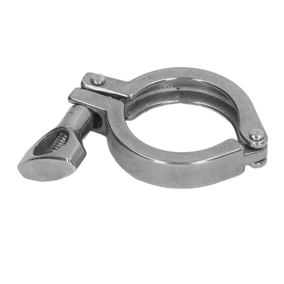 Triple Clamp 304 Stainless Steel 1 Pin Hose Fitting With Wing Nut 5081353816109