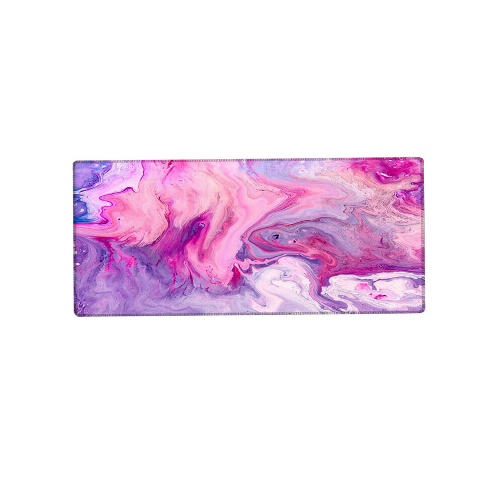 Thickened Desk Mat 80X40cm Non-Slip Laptop Mouse Pad Purple 8201353816962