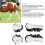 Equestrian Protection: 4 White Adjustable Open Front Horse Boots Set 11