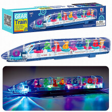 Autism Calming Sensory LED Light Train Toy with Music Special Needs Children Gift