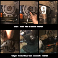 50mm Steel Crankshaft Pulley Wrench Tool for Acura Replacement
