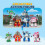 SBSG Robocar Poli 4 Pack Poli + Amber + Roy + Helly Transforming Robot Toys, 4" Transformable Action 2