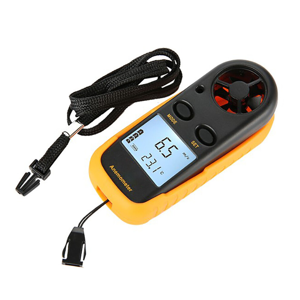 Digital Anemometer: Wind Speed & Temperature Tester For Agriculture 7611353818063