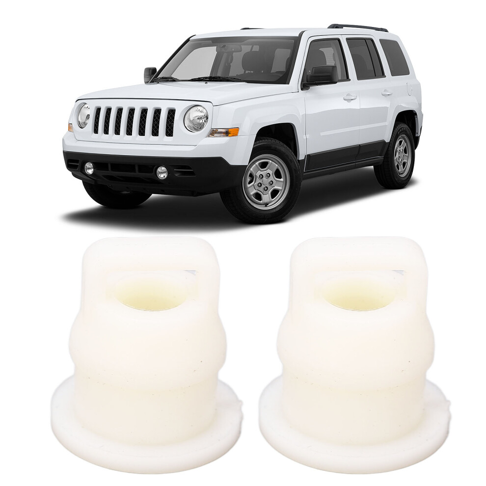 2Pcs 68064273Ab Transmission Cable Bushing For Jeep Wrangler Jk Mk 7681353818783
