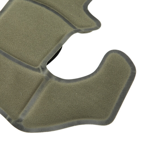 WENDY 2-Schicht Memory-Schaum Helm-Polster-Set OD-Grün 2