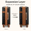 20 Inch ABS+PC Travel Suitcase And Men School Backpack Set 9