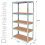 5-Tier Heavy Duty Racking Shelf Shelving Units for Garage 2
