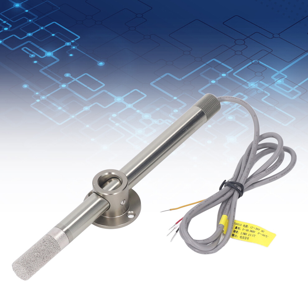 High Accuracy Temp & Humidity Transmitter, Wall Mount, 12Â36Vdc 4681353823261