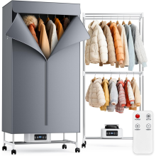Heated Clothes Airer, 2-Tier Electric Clothes