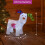 NEO Neo LED Snowdog Christmas Decoration 8