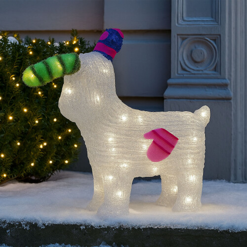 NEO Neo LED Snowdog Christmas Decoration 2