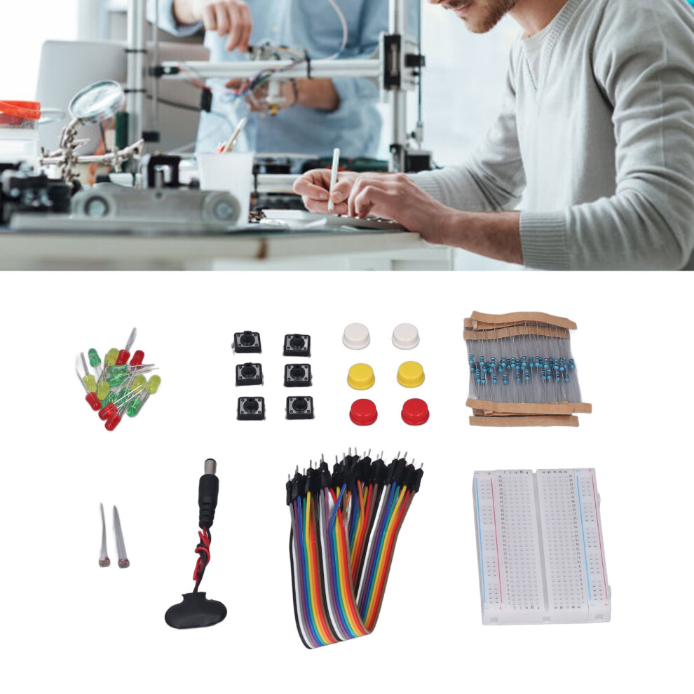 Electronics Development Set With 400 Hole Breadboard For R3 Circuit Building 9391353823462