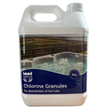 Castle Hot Tub Stabilised Chlorine Granules 5kg Swimming Pool Spa