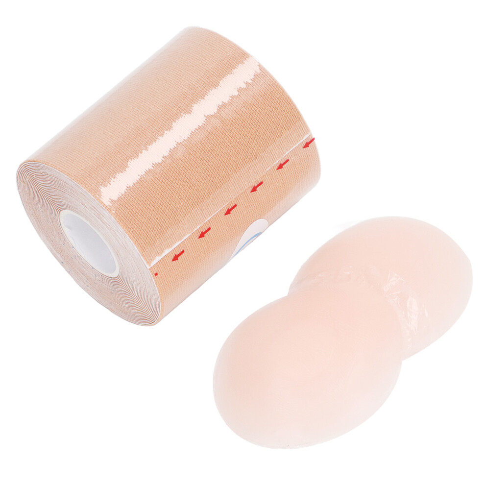 Breast Lift Tape Push Up Sweat Proof Breathable Stick-On 7.5cm