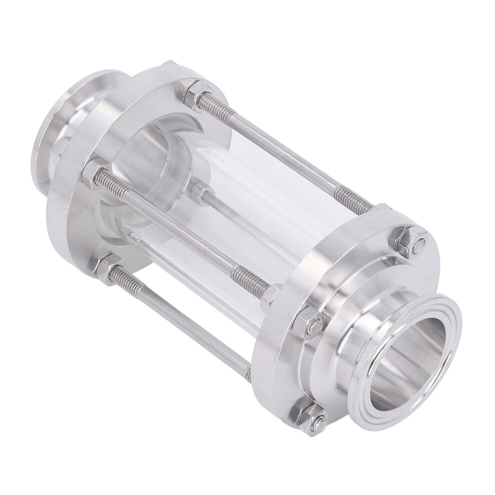 Food Grade Stainless Steel 51Mm In Line Sight Glass Sanitary Flow Observation 4301353827518