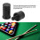 Plastic Pool Cue Joint Protectors Black 2Pcs Billiards Accessory 11