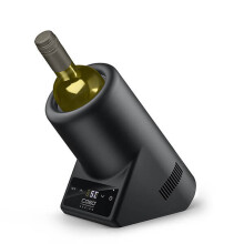 Caso Design VinoCase Black Tabletop Wine Cooler