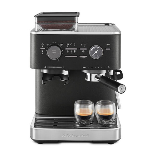 KitchenAid KitchenAid Semi-Auto Espresso & Grinder, Black 2