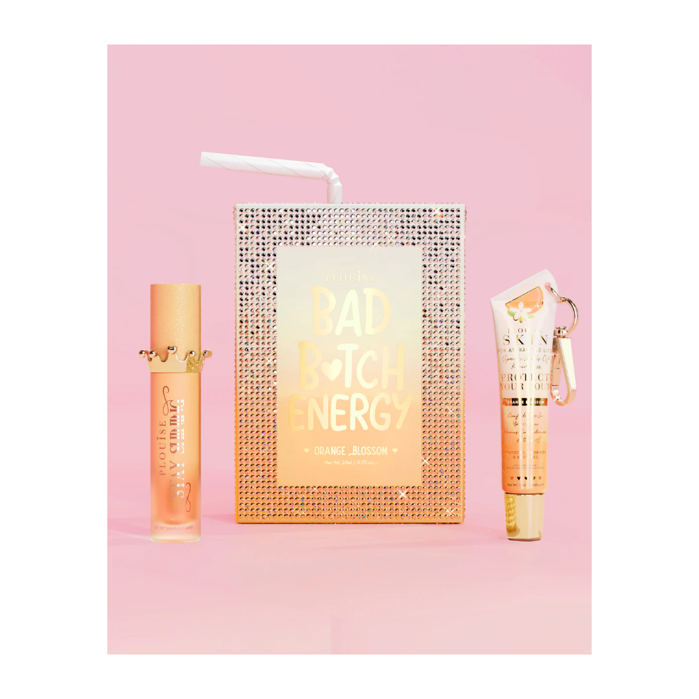 P Louise Crystal Bad B*tch Energy Lip Duo - Orange Blossom-image-OPC-PM2DCZ5-NEW