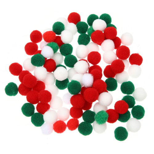4Stk 5Packs Kinder Pompoms Bälle 1