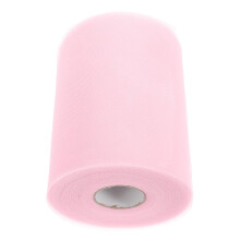 Pink Tüll Stoffrollen Polyester Für Blumenverpackung 1
