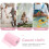 Pink Tüll Stoffrollen Polyester Für Blumenverpackung 1 9