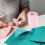 Pink Tüll Stoffrollen Polyester Für Blumenverpackung 1 6