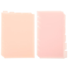 Trenner Tabs Rosa 2 Sets 8,65x5,89x0,04 Zoll