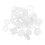 Nonskid Ohrringpolster Silikon Transparent 50 1