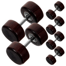 6 Teile Faux Gauge Ohrstecker Für Männer