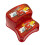Tuffex Children's Step Stool Two-Step for Kids Multipurpose Footstool for Kitchen & Bath  - Red 8