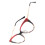 Blue Light Blocking Glasses for Women, TR90 Aluminum, Red 9