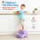 Tuffex Children's Step Stool Two-Step for Kids Multipurpose Footstool for Kitchen & Bath  - Purple 2