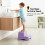 Tuffex Children's Step Stool Two-Step for Kids Multipurpose Footstool for Kitchen & Bath  - Purple 5