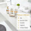 SQ Professional (Gold ) Durane Marbled Bathroom Set 4Pcs 4