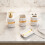 SQ Professional (Gold ) Durane Marbled Bathroom Set 4Pcs 6