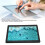 10.1" Android Tablet 4GB RAM 64GB ROM 5MP Rear Camera White 12