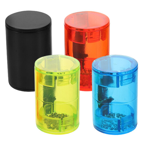 4Stk. Fingermaraca Ei- Schellenpercussion Sandglocke Musikinstrument