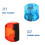 4Stk. Fingermaraca Ei- Schellenpercussion Sandglocke Musikinstrument 8