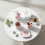 SQ Professional (Pink ) Durane Marbled Bathroom Set 4Pcs 2