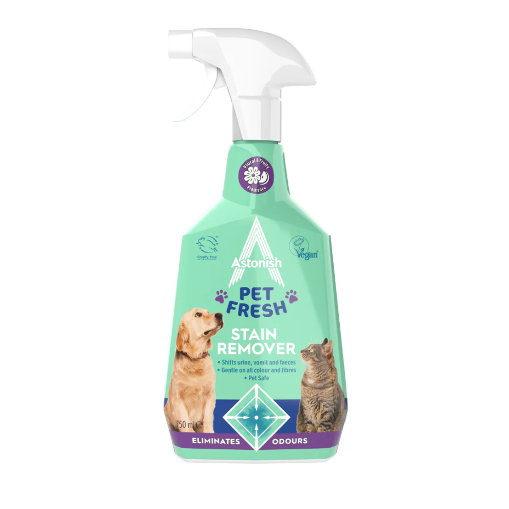 Astonish Pet Fresh Pet Stain Remover Spray 750Ml