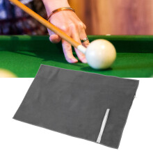 Dark Grey Snooker Cue Cleaning Towel Soft Cotton for Dust & Dirt in Pool Clubs
