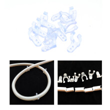 40 Karten-Code-Befestigungsklammer Für LED-Seillicht Halter
