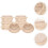 Multi Function Meubelonderleggers Lichtbruin 8 Stuks 6