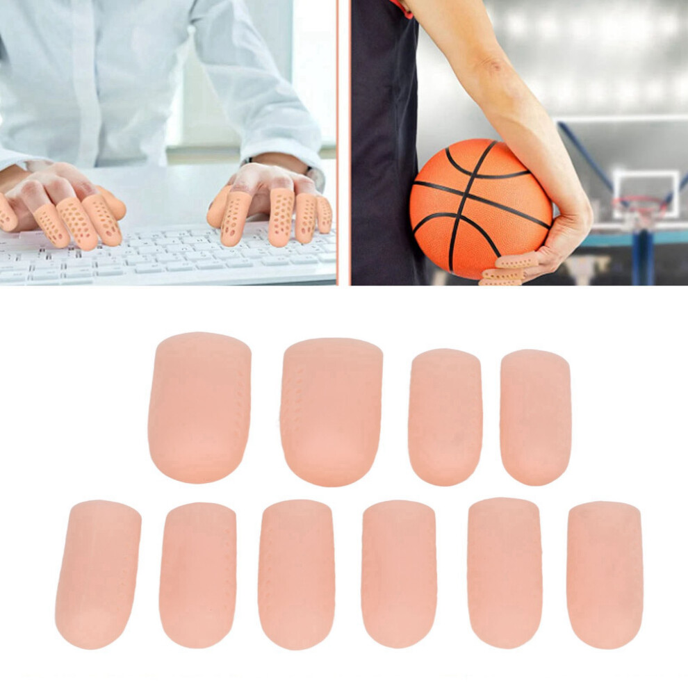 Foot Care Silicone Toe & Finger Guards 10pcs Breathable Callus Protection Kit