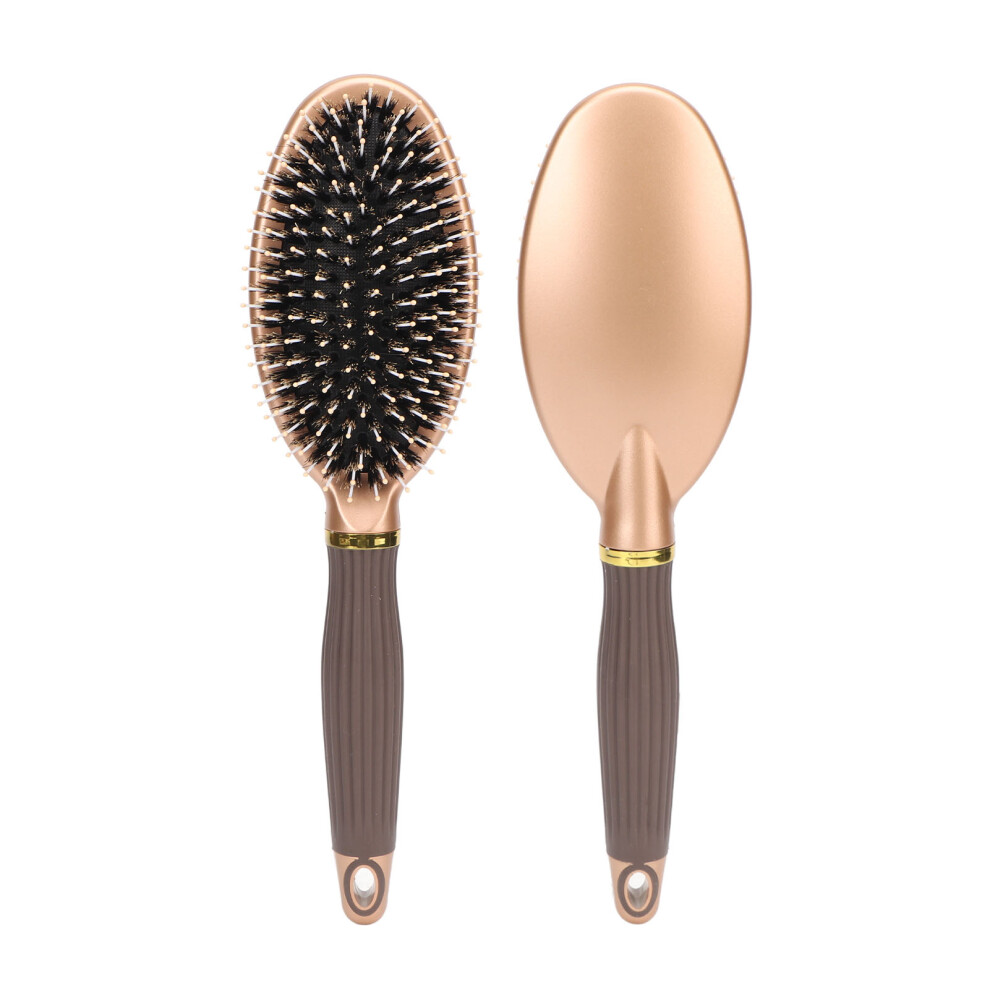 Blue Hair & Beard Grooming Paddle Brush Wide Tooth Detangler Scalp Massager