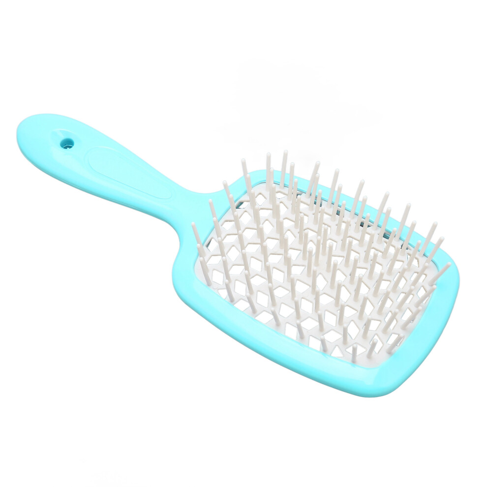 Green Detangler Hair Brush Quick Dry Vent Abs For Wet & Dry Hair