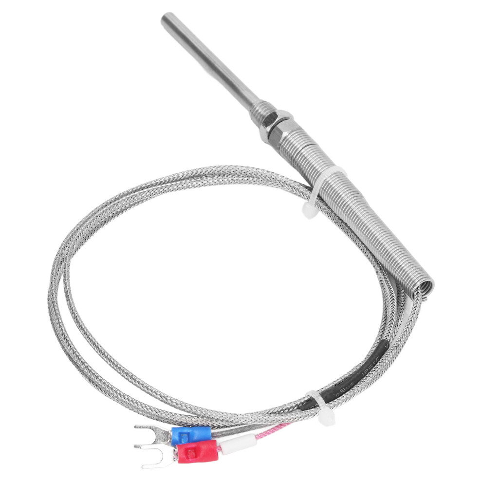 K Type 304 Stainless Steel Thermocouple 50Mm M8 Probe 1M Insulation 8291353840234