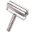 Non-Stick Stainless Steel Rolling Pin Silver Kitchen Dough Roller 3