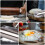 Non-Stick Stainless Steel Rolling Pin Silver Kitchen Dough Roller 8